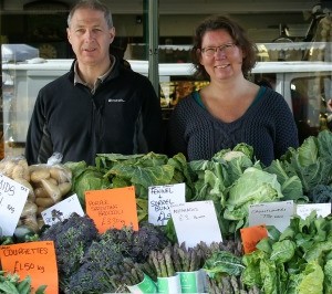 Marina and Steve Price, owners of Bridget's Market