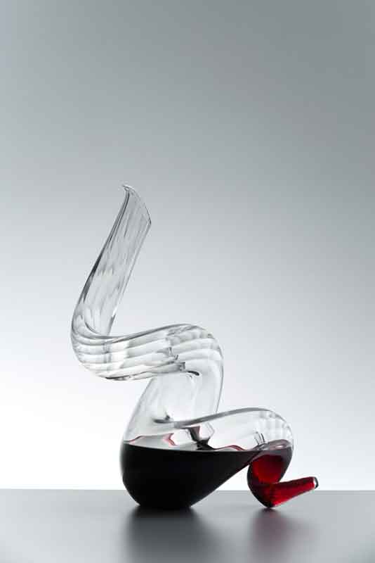 The amazing Riedel boa decanter
