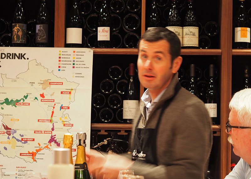 Alain describes the different wine regions in France