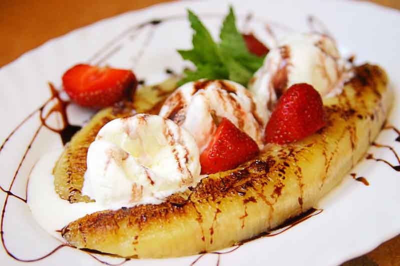 banana split recipe