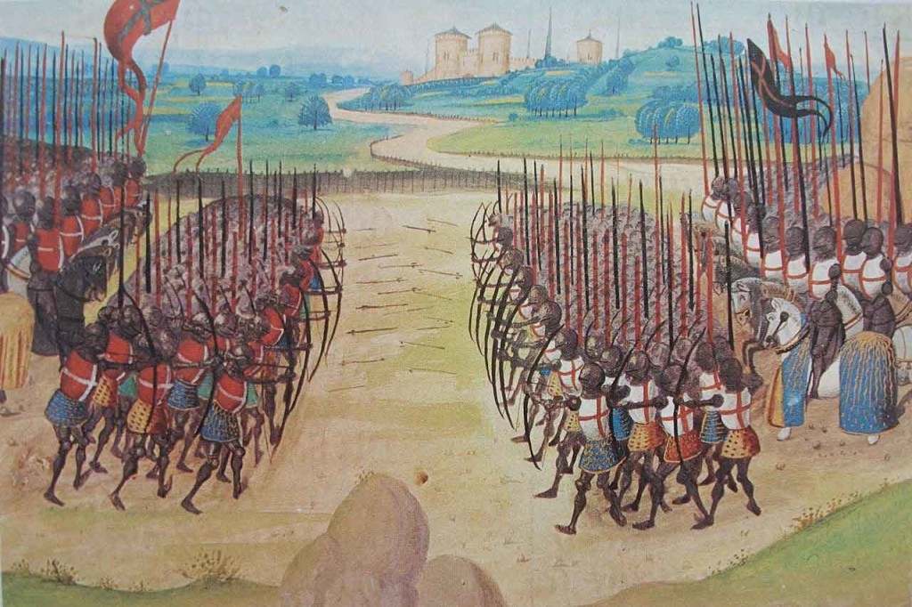 Battle of Agincourt... won by the Welsh archers