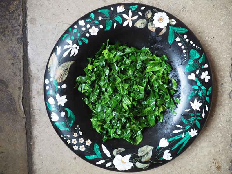 how to cook spring greens