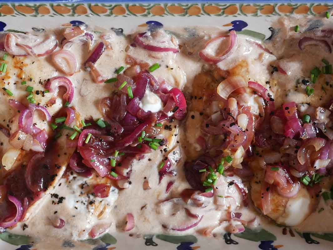 chicken with raspberry vinegar recipe