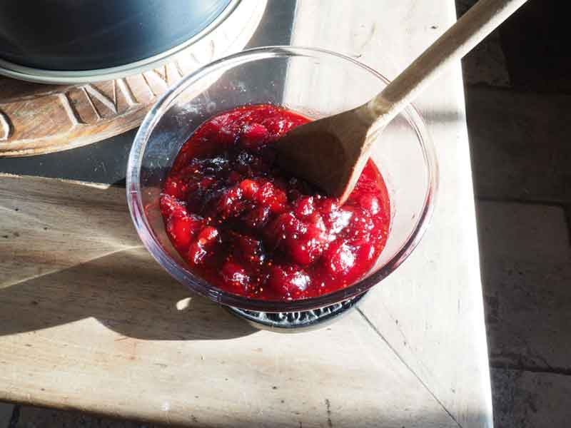 cranberry compote