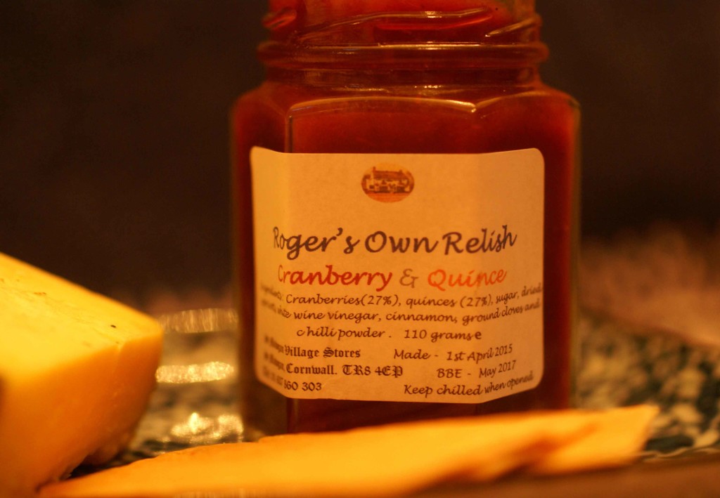 cranberry and quince relish