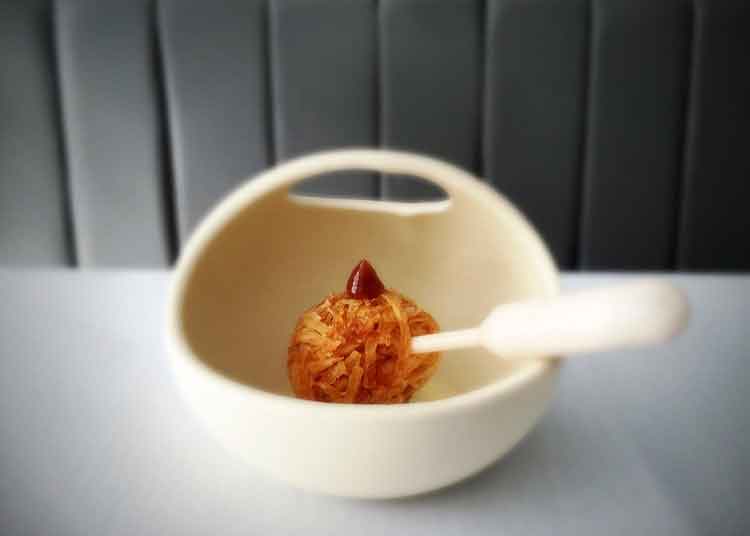 A whole new approach to the presentation of food at VBL in London