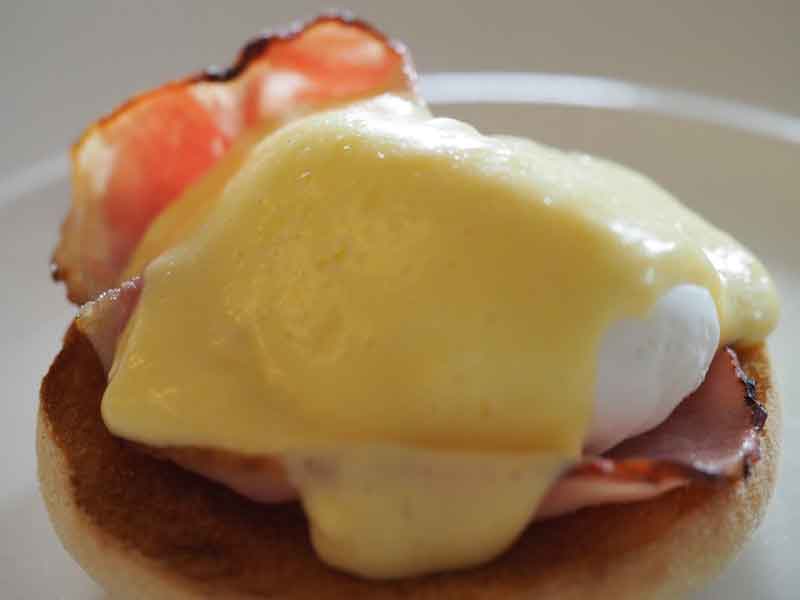 Eggs Benedict at The Kensington Hotel