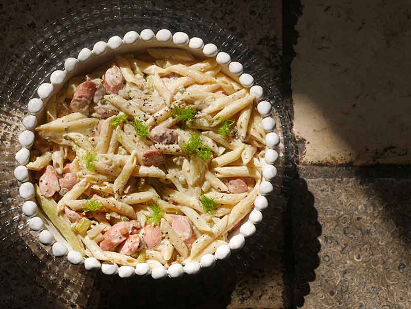 frankfurter pasta recipe