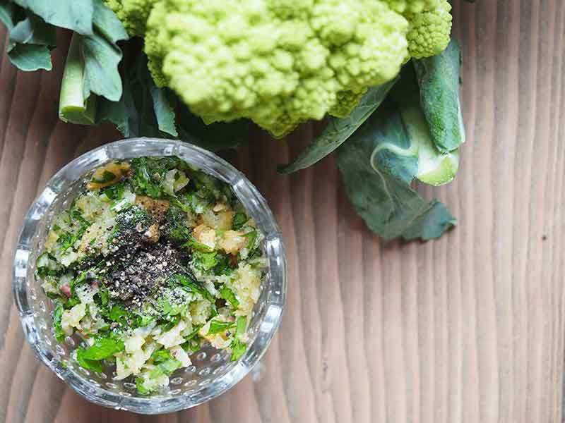 garlic sauce for romanesco