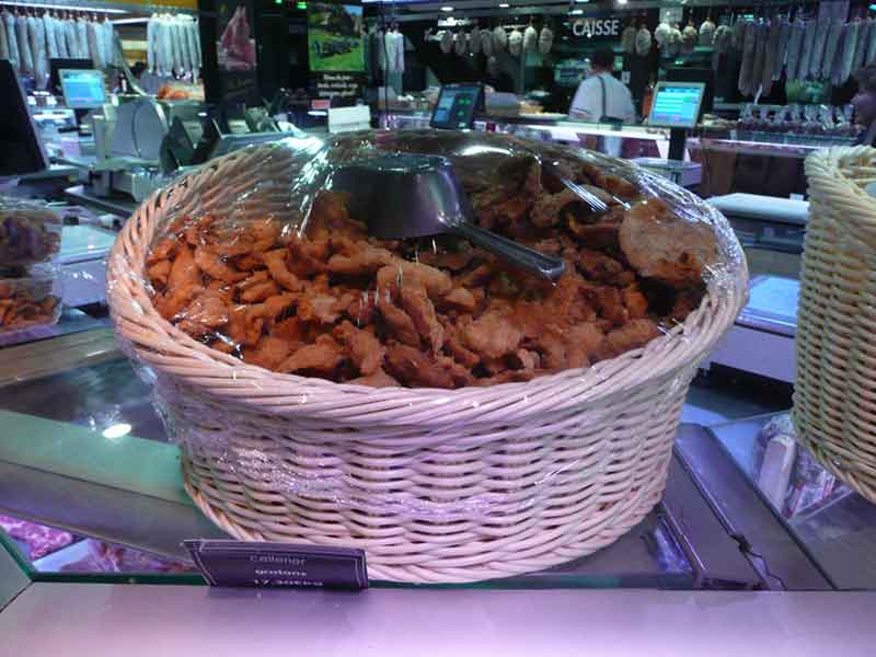 Grattons at Les Halles de Lyon Paul Bocuse