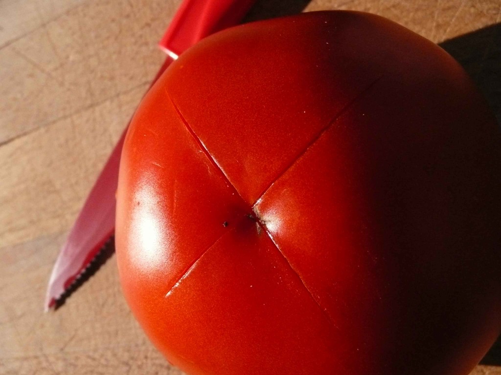 how to peel tomatoes