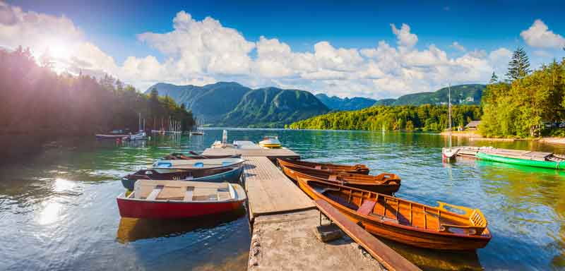 Lake Bled's more tranquil baby brother, Lake Bohinj