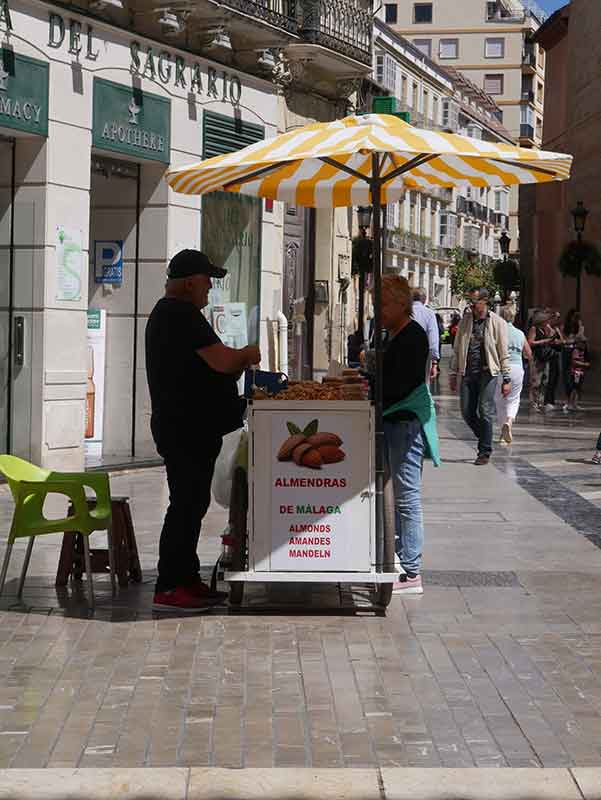 almonds from Malaga
