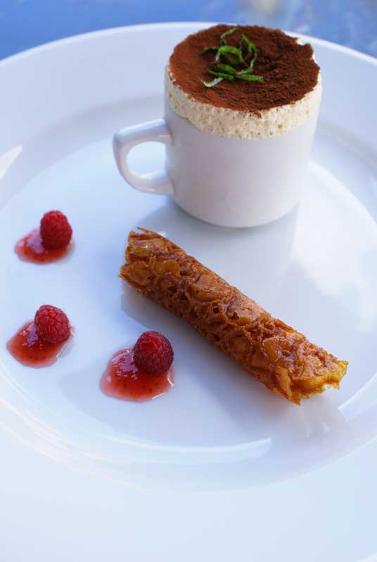 Stuart Ash's maple syrup souffle recipe