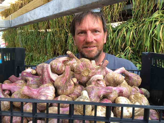 Mark Botwright - creator of the juicy, flavoursome British black garlic