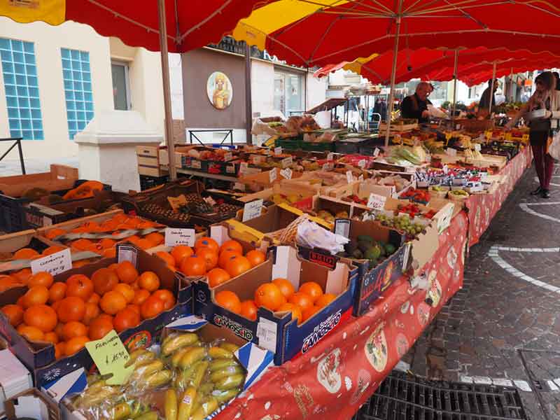 The market at Monte Carlo