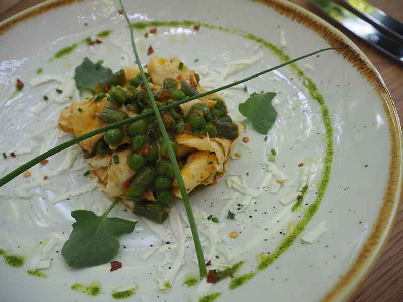 Mlinci with sorrel
