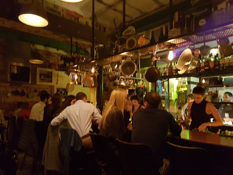 Night Kitchen restaurant in Tel Aviv
