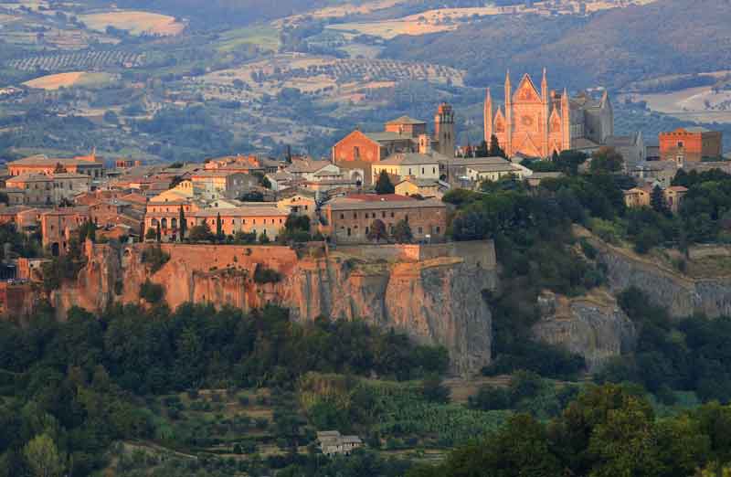 The beautiful Italian city of Orvieto