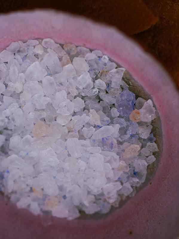 Persian blue salt comes from Iran