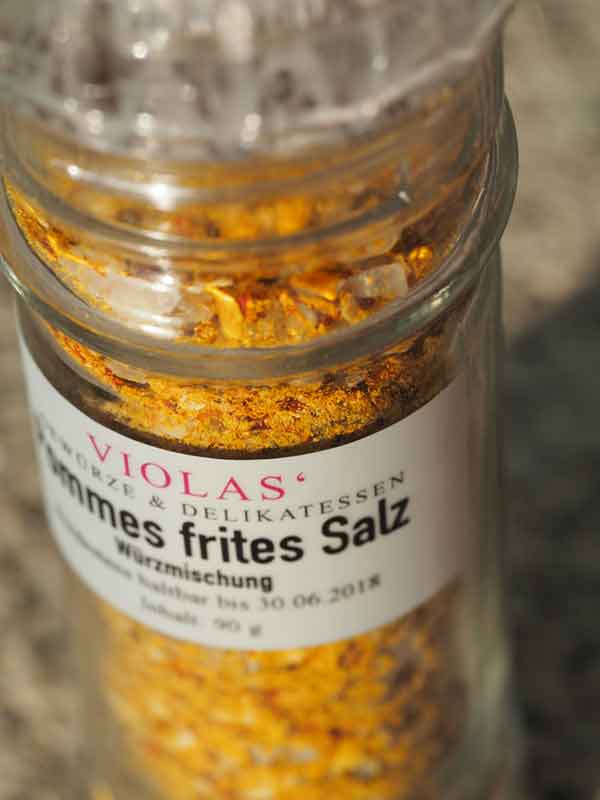 salt for pommes frites