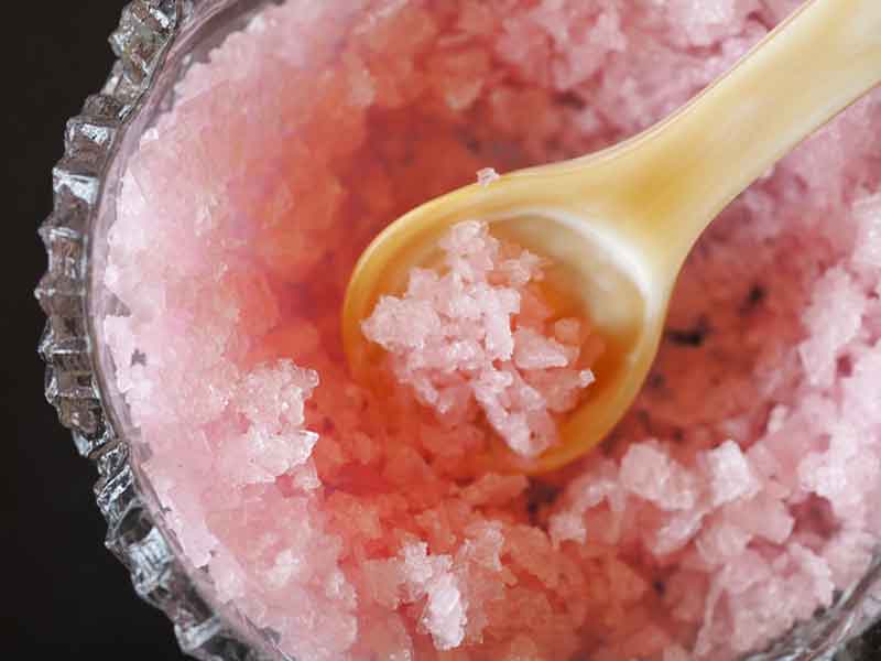 Rhubarb salt