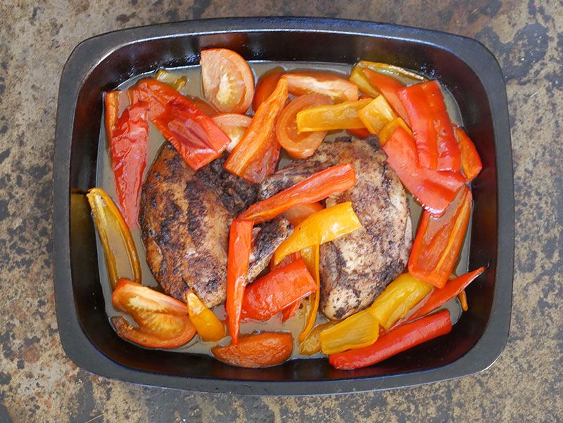 roast chicken turkish style
