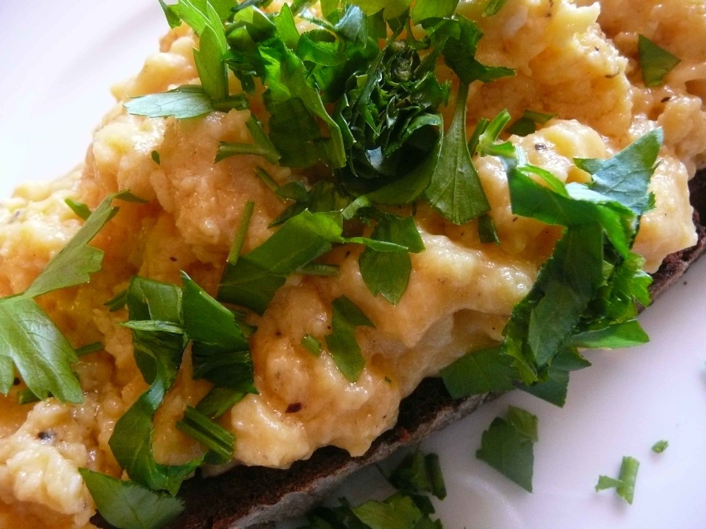 scrambled eggs