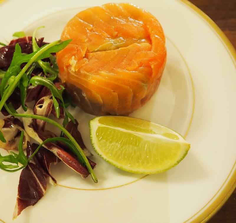smoked salmon and avocado starter recipe