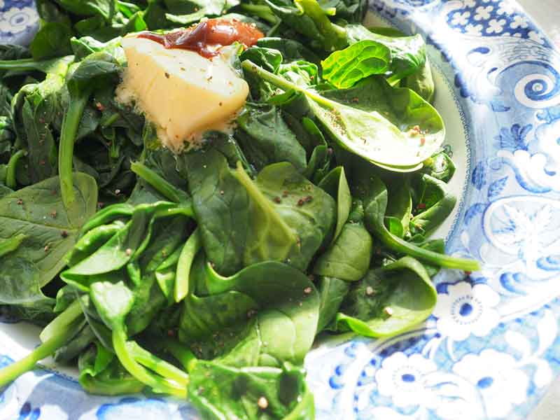 fastest way to cook spinach