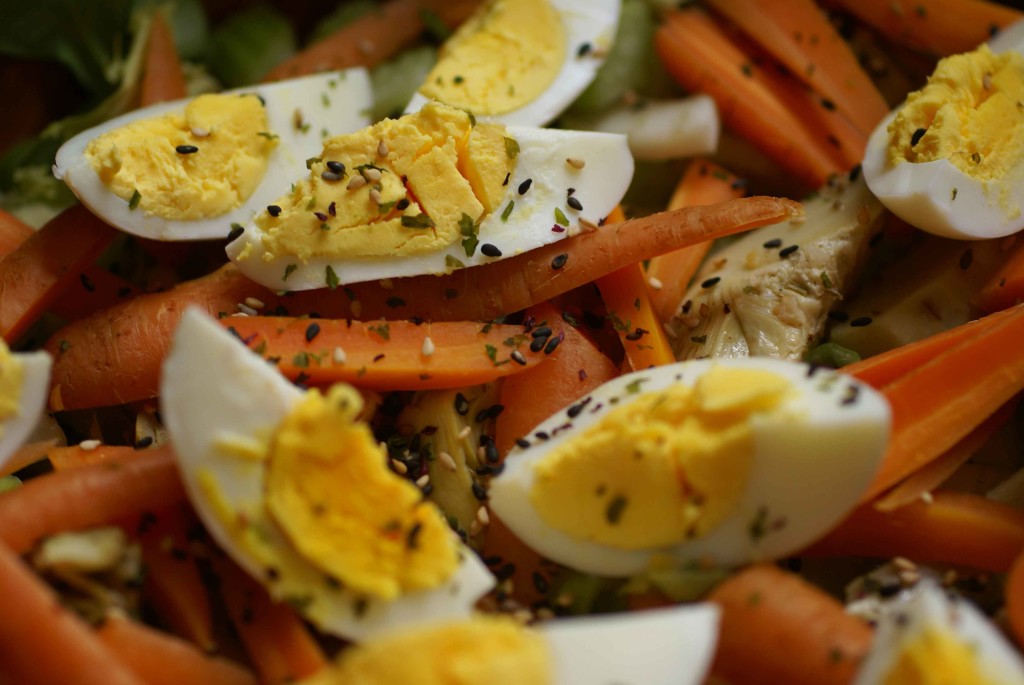 egg and carrot salad recipe