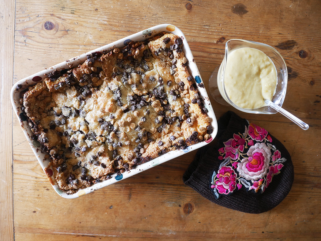 bread and butter pudding with baileys recipe