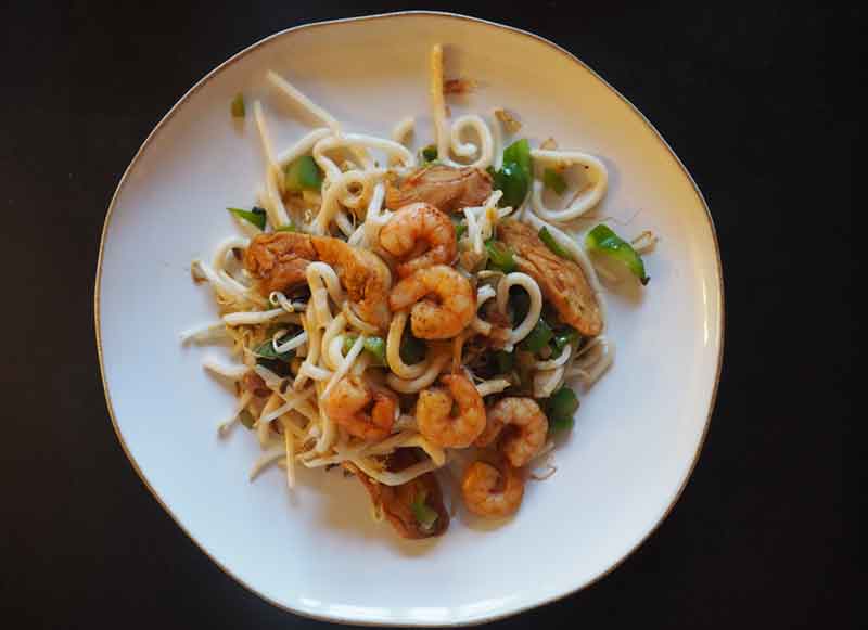 teppanyaki recipe with chicken and prawns