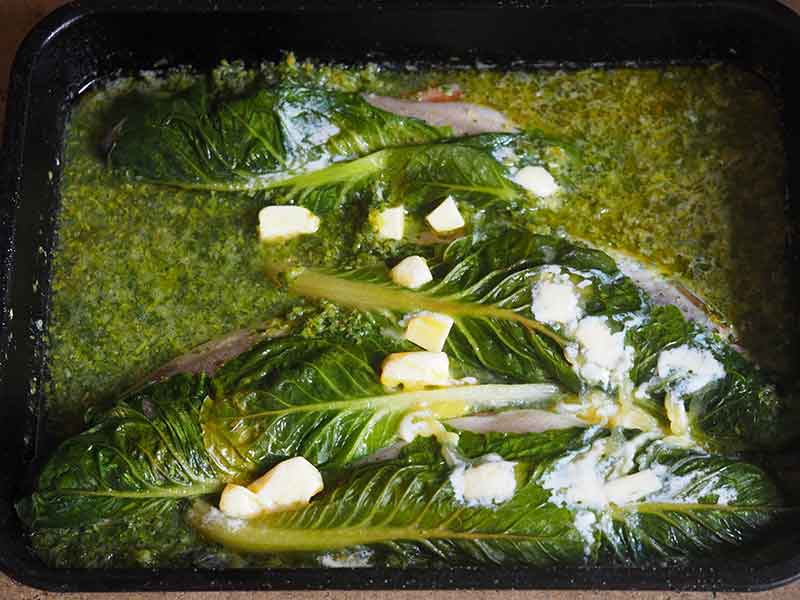 trout wrapped in lettuce recipe