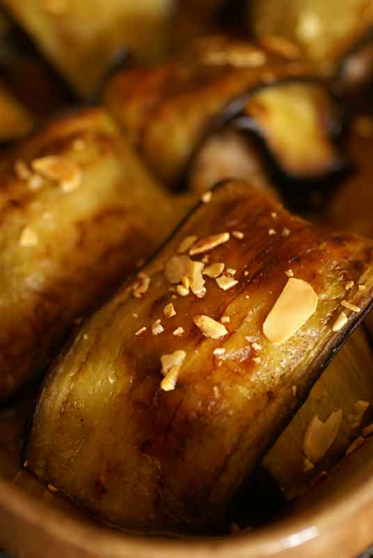 Aubergine Parcels with Chicken - tested in the Saucy Dressings kitchen